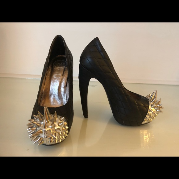 Jeffrey Campbell Battle Spike Pumps - Picture 6 of 8